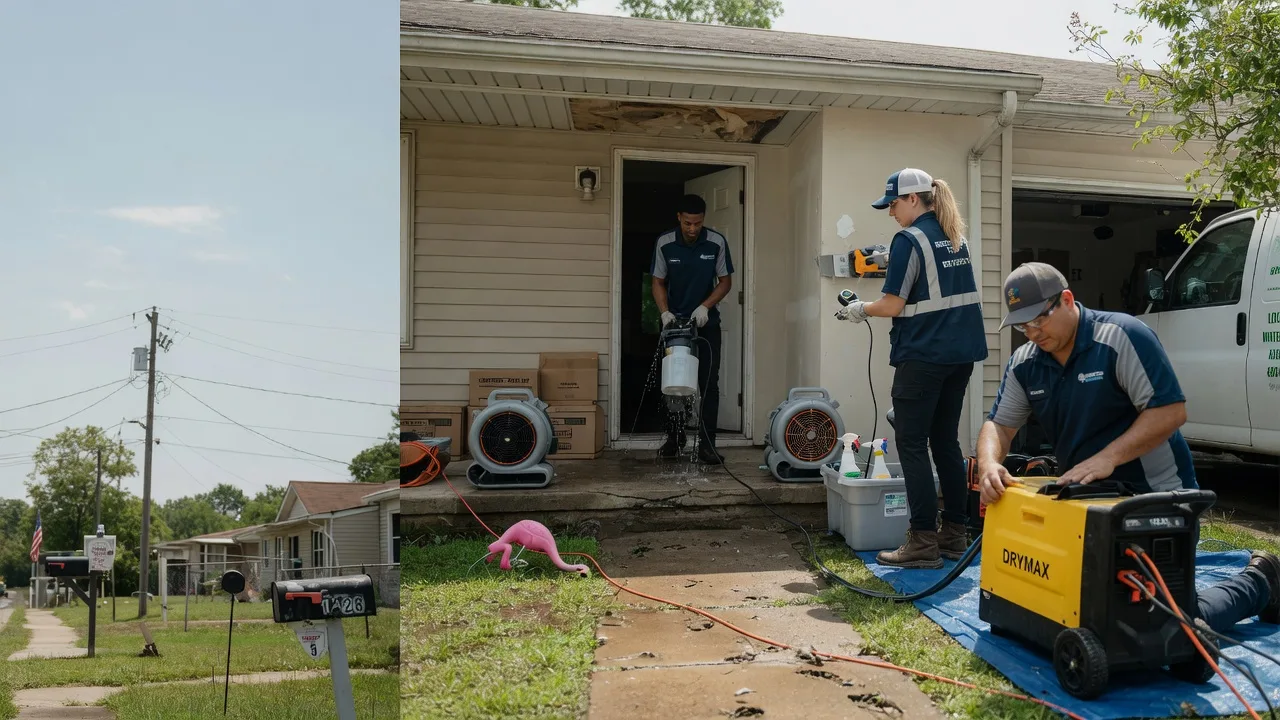 Storm Damage Water Removal in South Carrollton, KY near me